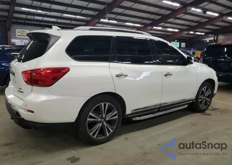 2020 Nissan Pathfinder Platinum z USA, uszkodzony, nr VIN 5N1DR2DM1LC579451